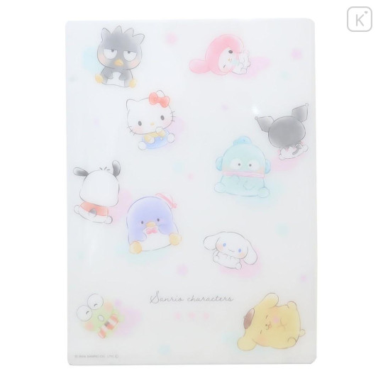 Japan Sanrio B5 Desk Pad - Characters / Happy Flower Garden - 1