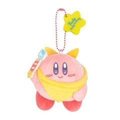 Japan Kirby Plush Keychain - Happy Morning / Ready For Breakfast