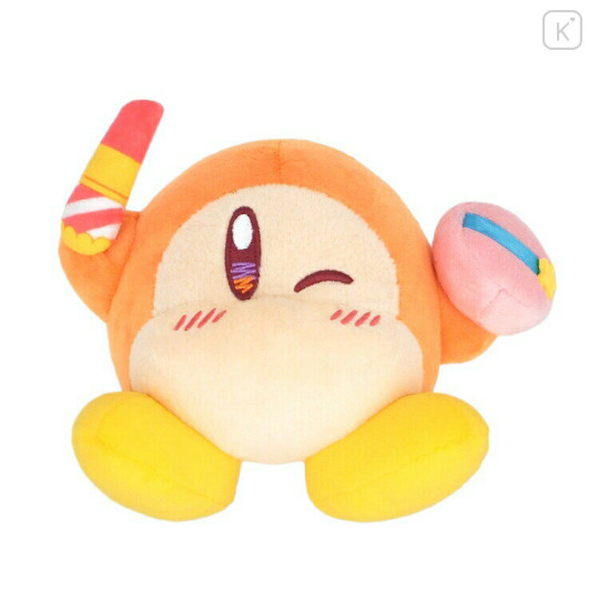 Japan Kirby Plush Toy - Happy Morning /Waddle Dee Makeup - 1