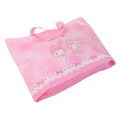 Japan Sanrio Lesson Tote Bag & Name Tag - My Melody & Sweet Piano : Pink & Ribbon - 2