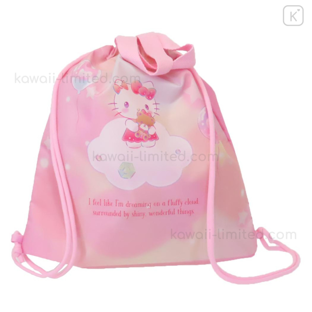 Hello kitty drawstring backpack shop