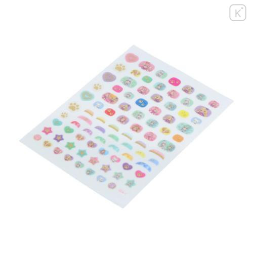 Japan Wonderful PreCure Kids Nail Stickers - Glitter - 4