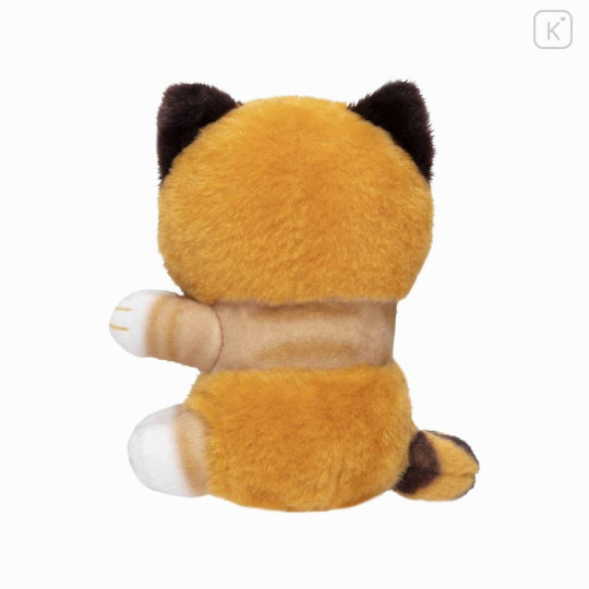 Japan Mofusand Mascot Holder Plush Clip - Cat / Red Panda Cosplay - 5