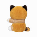 Japan Mofusand Mascot Holder Plush Clip - Cat / Red Panda Cosplay - 5