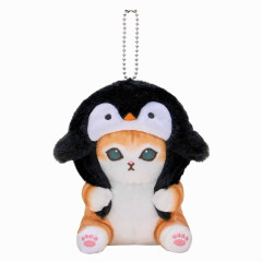 Japan Mofusand Mascot Holder - Cat / Penguin Hat / Sea Creatures