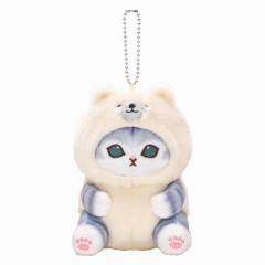 Japan Mofusand Mascot Holder - Cat / Polar Bear / Sea Creatures