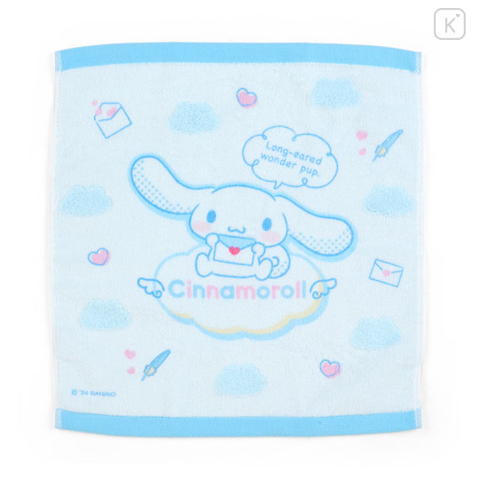 Japan Sanrio Original Hand Towel - Cinnamoroll Letter - 1
