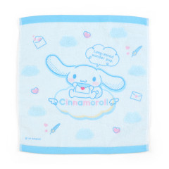 Japan Sanrio Original Hand Towel - Cinnamoroll Letter