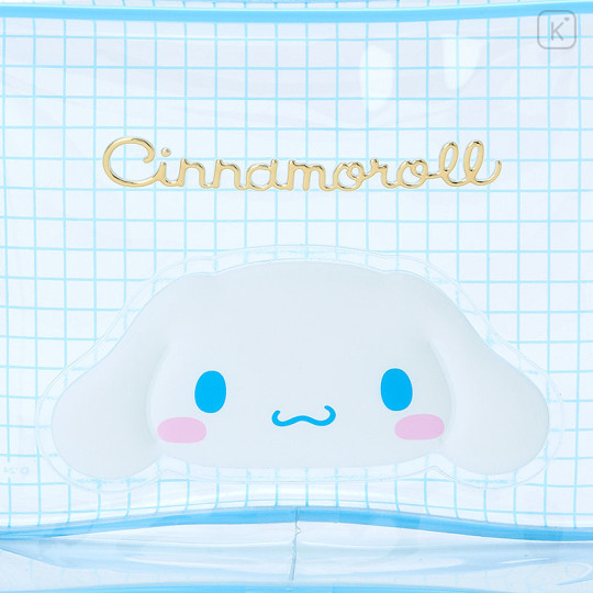 Japan Sanrio Original Clear Pouch - Cinnamoroll 2024 - 3