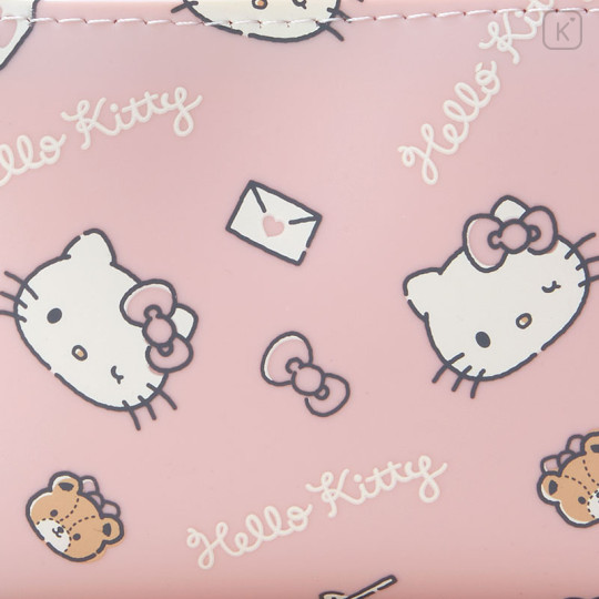 Japan Sanrio Nuu Small Pouch - Hello Kitty / Pink - 2
