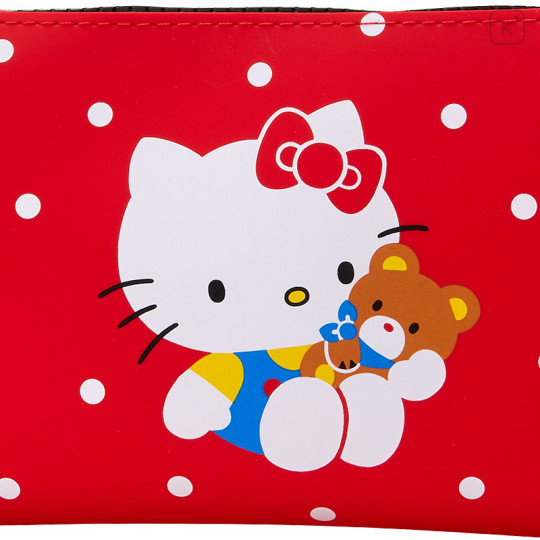 Japan Sanrio Nuu Pouch - Hello Kitty / Dot - 2