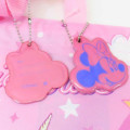 Japan Disney Lesson Tote Bag & Name Tag - Minnie Mouse : Unicorn Pink - 4