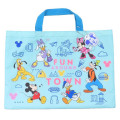 Japan Disney Lesson Tote Bag & Name Tag - Mickey Mouse / Friends - 1
