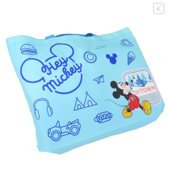 Japan Disney Lesson Tote Bag & Name Tag - Mickey Mouse / Friends - 2