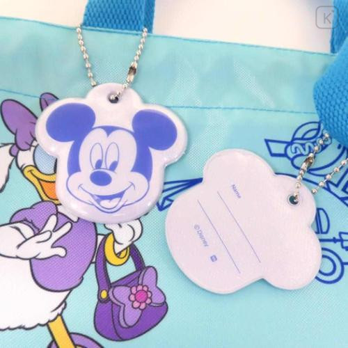Japan Disney Lesson Tote Bag & Name Tag - Mickey Mouse / Friends - 4