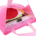 Japan Disney Lesson Tote Bag & Name Tag - Princesses / Pink - 3