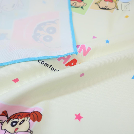 Japan Crayon Shinchan Bento Lunch Cloth - Friends / Blue - 2