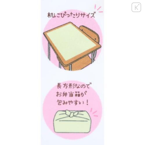 Japan Crayon Shinchan Bento Lunch Cloth - Friends / Blue - 4