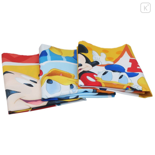 Japan Disney Bento Lunch Cloth 3pcs - Mickey & Donald & Goofy - 3