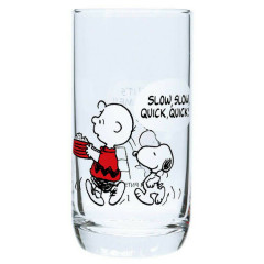 Japan Peanuts Glass Tumbler - Snoopy / Comics Red