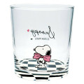 Japan Peanuts Glass Tumbler - Snoopy / Stage Pink - 1