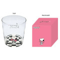 Japan Peanuts Glass Tumbler - Snoopy / Stage Pink - 3