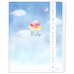Japan Kirby 6+1 Pockets A4 Clear Holder - Pupupu Starlight