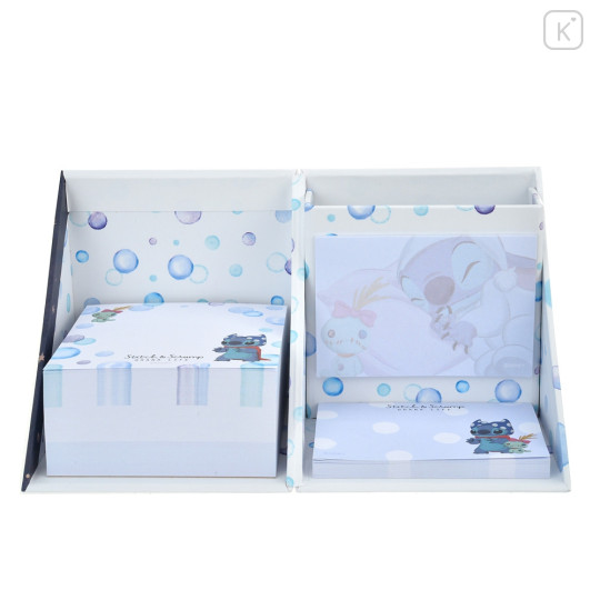 Japan Disney Store Sticky Notes & Memo Pad & Pen Stand - Stitch & Scrump / Sweet Dream - 1