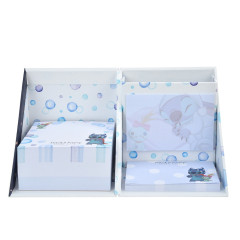 Japan Disney Store Sticky Notes & Memo Pad & Pen Stand - Stitch & Scrump / Sweet Dream