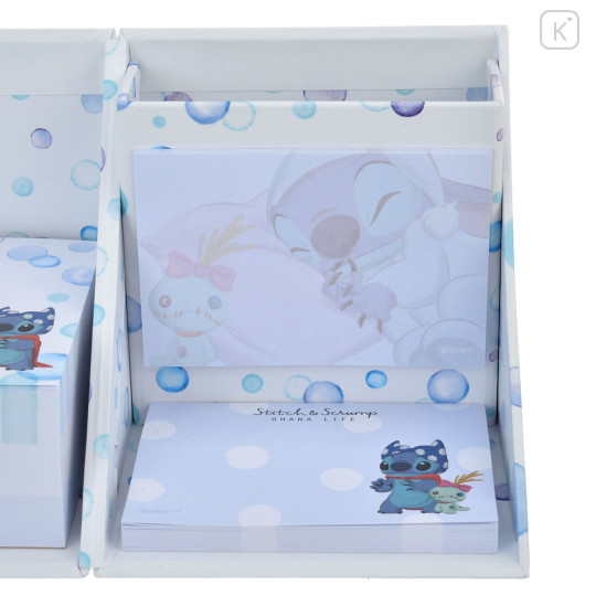 Japan Disney Store Sticky Notes & Memo Pad & Pen Stand - Stitch & Scrump / Sweet Dream - 6