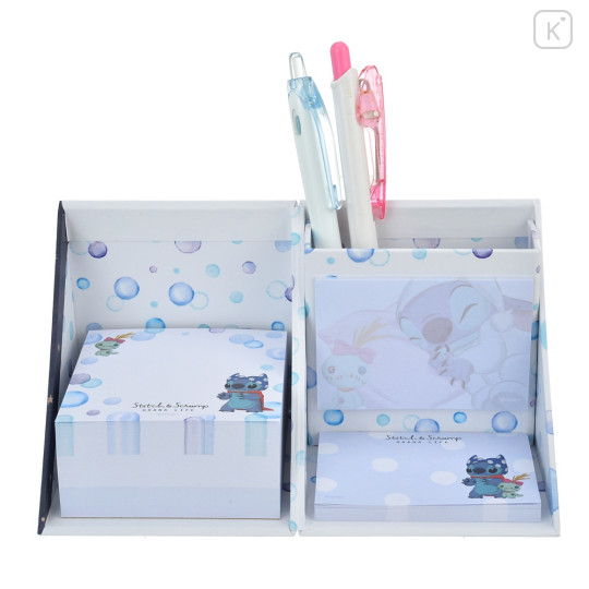 Japan Disney Store Sticky Notes & Memo Pad & Pen Stand - Stitch & Scrump / Sweet Dream - 7