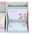 Japan Disney Store Sticky Notes & Memo Pad & Pen Stand - Chip & Dale - 6