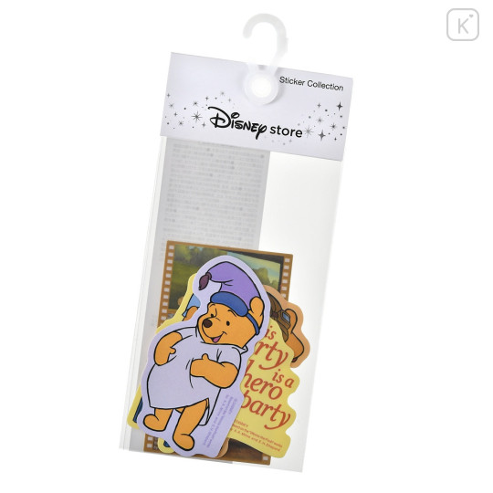 Japan Disney Store Die-cut Sticker Collection - Pooh / Hero - 1
