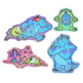 Japan Disney Store Die-cut Sticker Collection - Monster Company / Glitter - 3