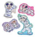 Japan Disney Store Die-cut Sticker Collection - Mickey / Spacewalk Glitter - 3