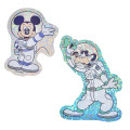 Japan Disney Store Die-cut Sticker Collection - Mickey / Spacewalk Glitter - 5
