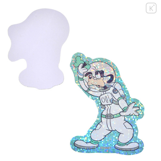 Japan Disney Store Die-cut Sticker Collection - Mickey / Spacewalk Glitter - 6