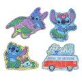 Japan Disney Store Die-cut Sticker Collection - Stitch / Glitter - 3
