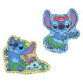 Japan Disney Store Die-cut Sticker Collection - Stitch / Glitter - 4