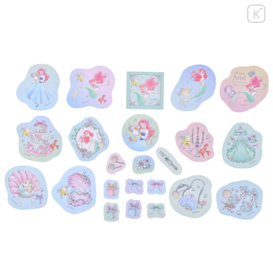 Japan Disney Store Seal Sticker Set - Ariel / Watercolor - 2