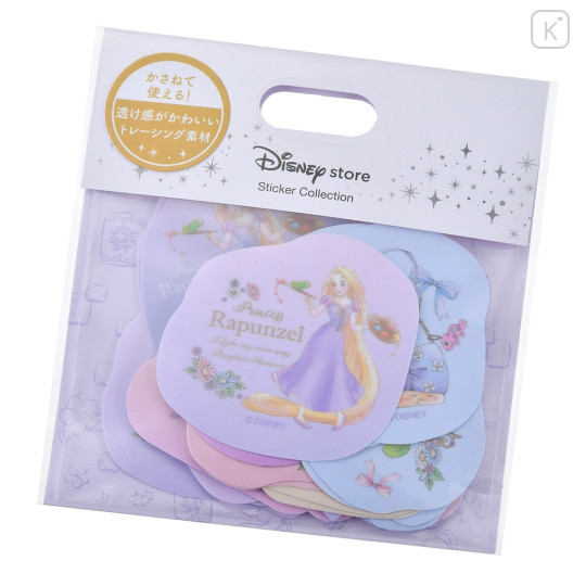 Japan Disney Store Seal Sticker Set - Rapunzel / Watercolor - 1
