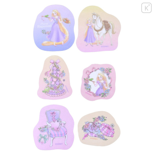 Japan Disney Store Seal Sticker Set - Rapunzel / Watercolor - 3