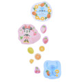 Japan Disney Store Seal Sticker Set - Characters / Pastel Fruit - 4