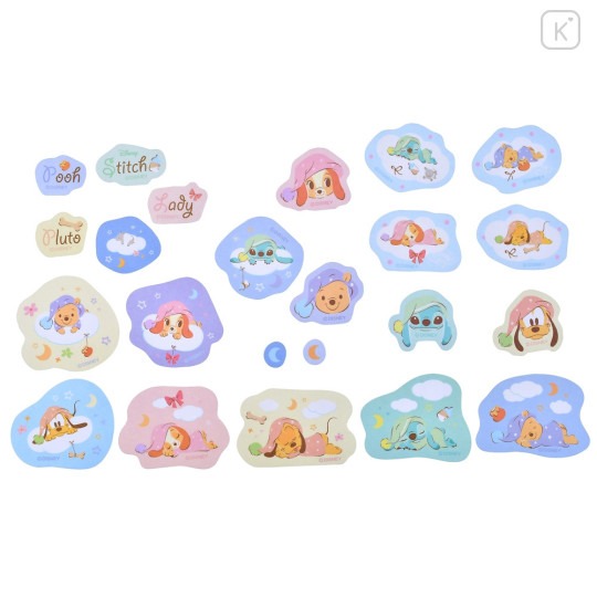 Japan Disney Store Seal Sticker Set - Characters / Sweet Dream - 2