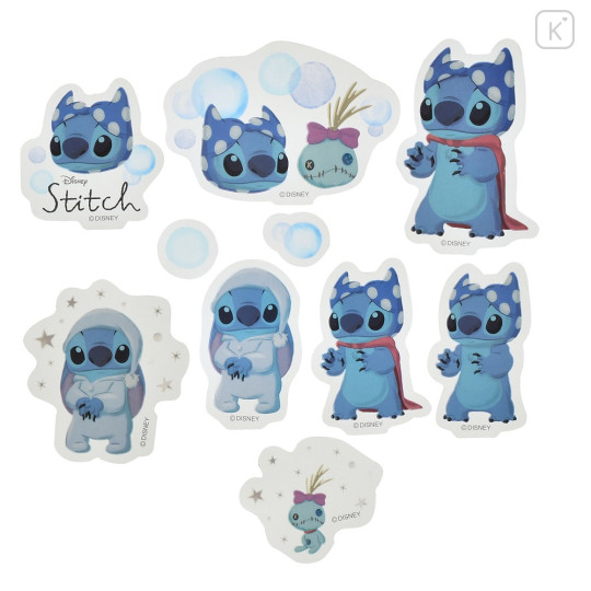 Japan Disney Store Clear Sticker Set - Stitch / Sweet Dream - 4