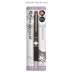 Japan Sanrio Jetstream 2&1 Multi Pen + Mechanical Pencil - Kuromi / Smirk
