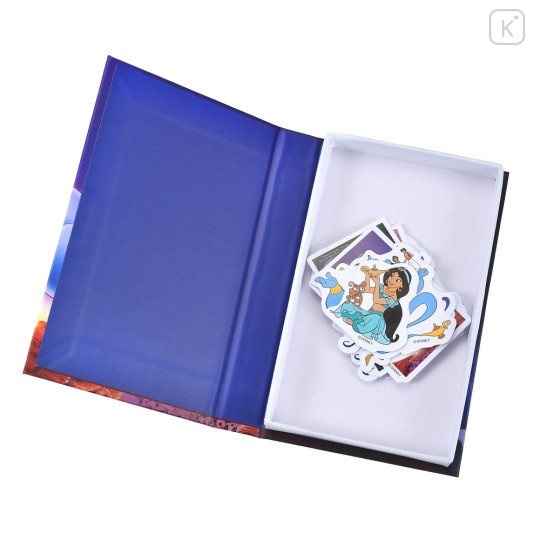 Japan Disney Store Seal Sticker Set - Aladdin / VHS Style Box - 5