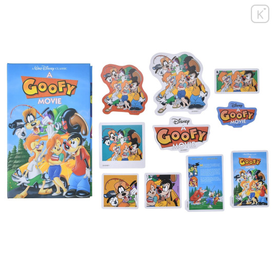 Japan Disney Store Seal Sticker Set - Goofy Movie / VHS Style Box - 1