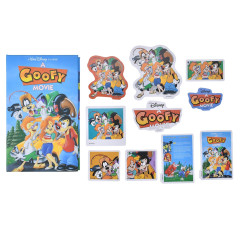 Japan Disney Store Seal Sticker Set - Goofy Movie / VHS Style Box
