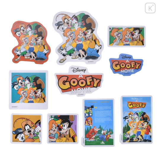 Japan Disney Store Seal Sticker Set - Goofy Movie / VHS Style Box - 3